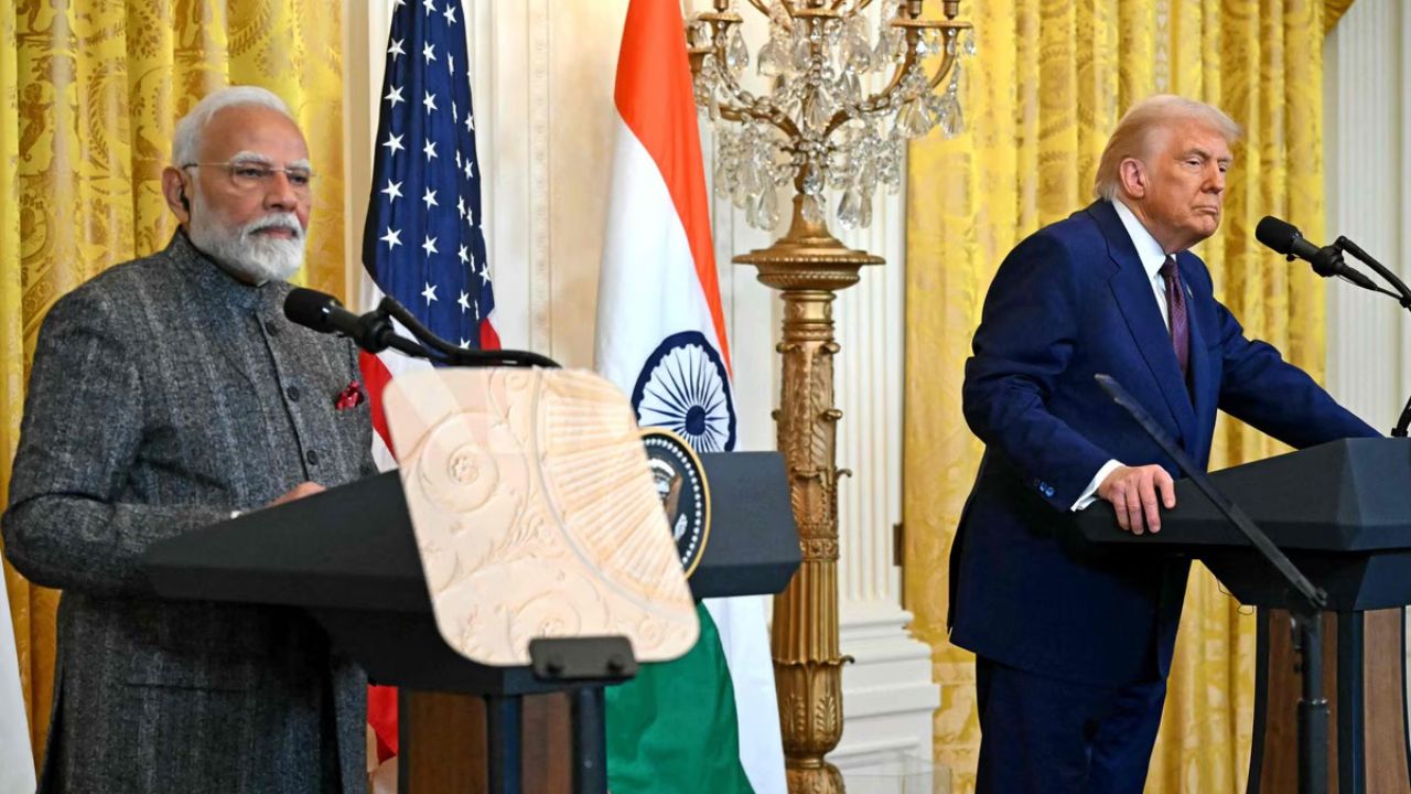 Modi-Trump की प्रेस कांफ्रेंस में चीन का जिक्र होते ही भड़क उठा ड्रैगन!