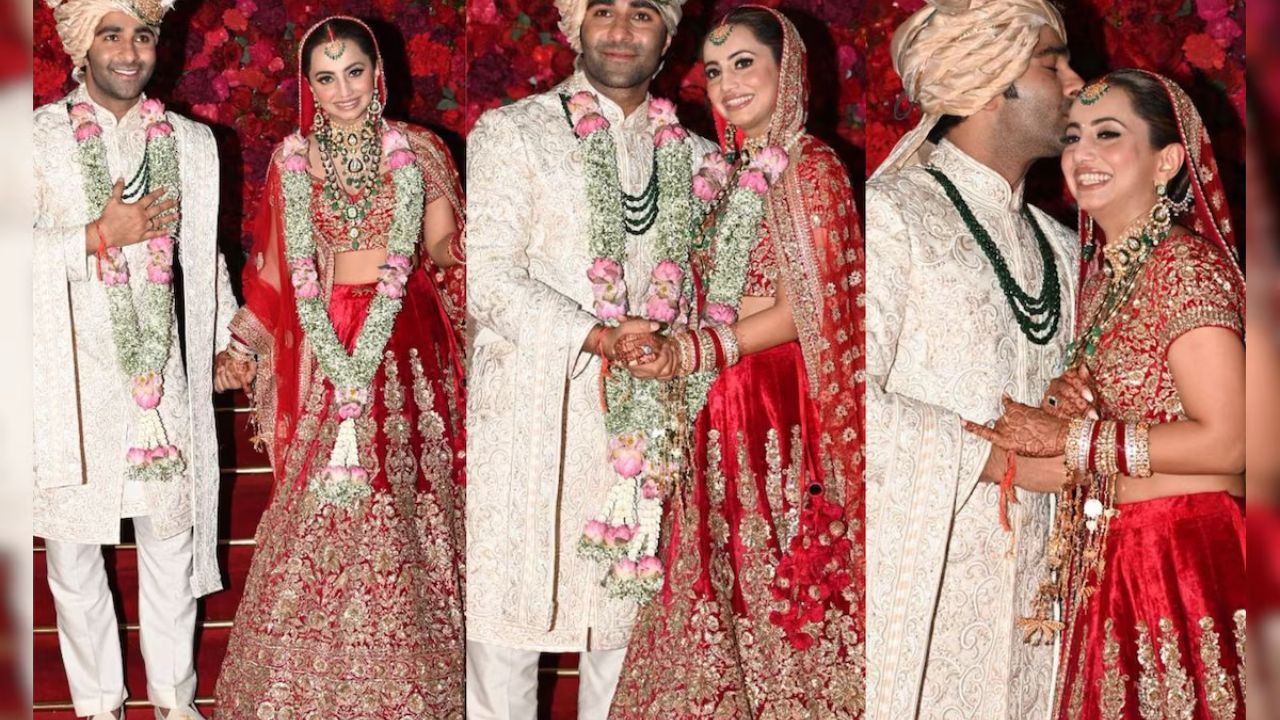 Aadar Alekha wedding : Aadar Jain और Alekha Advani ने रचाई शाही शादी, वायरल हुआ रोमांटिक वीडियो