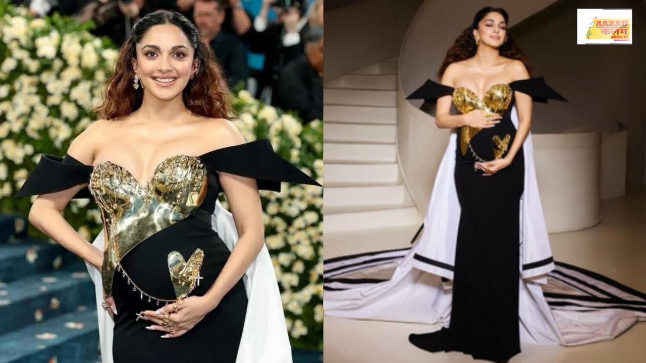 Kiara Advani की मैट गाला में मचाई धूम! बेबी बंप के साथ आए इस लुक ने सभी का ध्यान खींचा